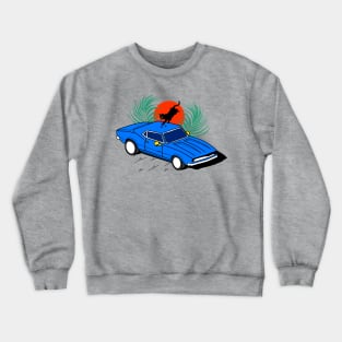 Jumping cat Crewneck Sweatshirt